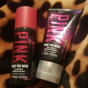 PINK made you wish set