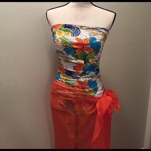 Tommy Bahama Hawaiian One-Piece Swimsuit