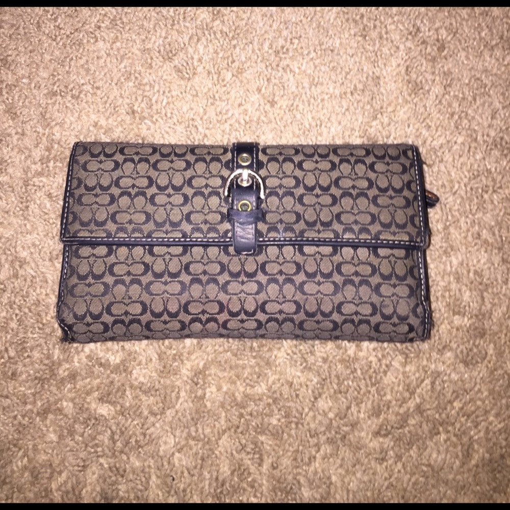 Coach wallet (canvas)