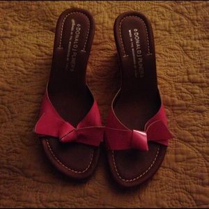 Pink Donald J Pliner Wedges