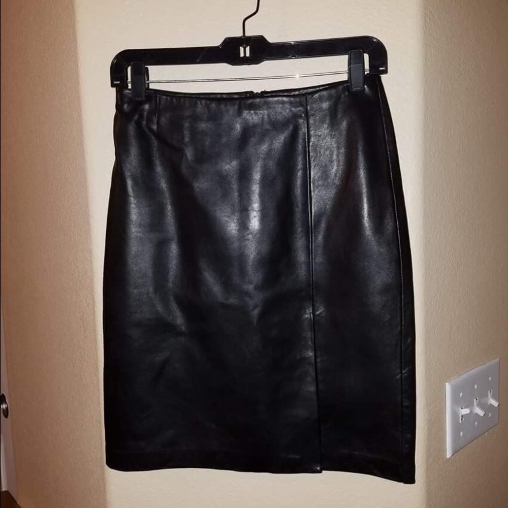 Leather Skirt