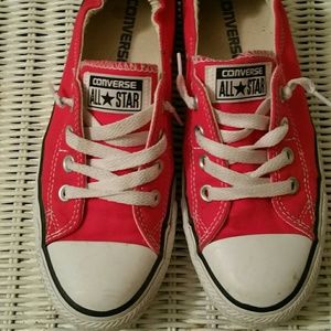Converse for women sneakers (red)