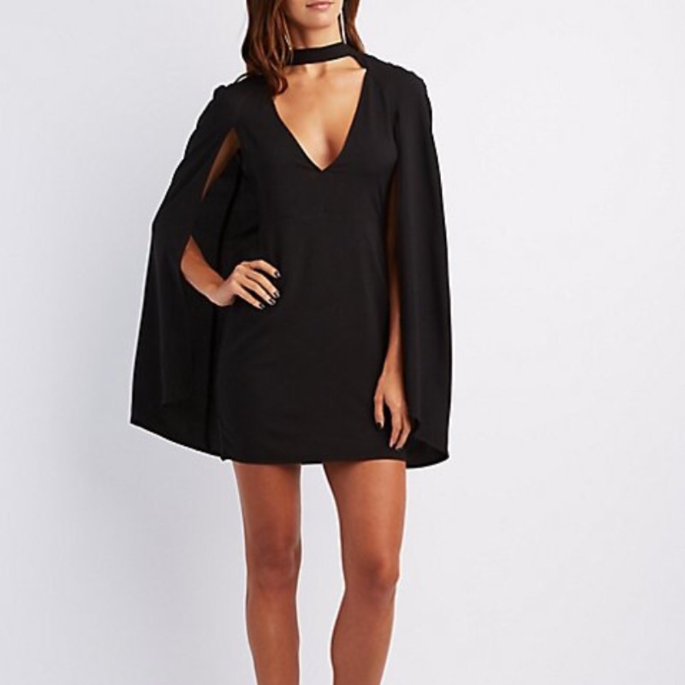 Structure Cape Bodycon Dress
