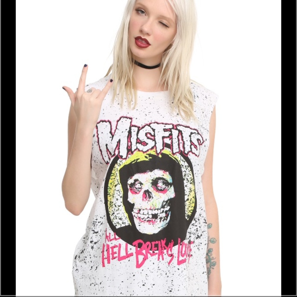 Misfits muscle tunic 💀
