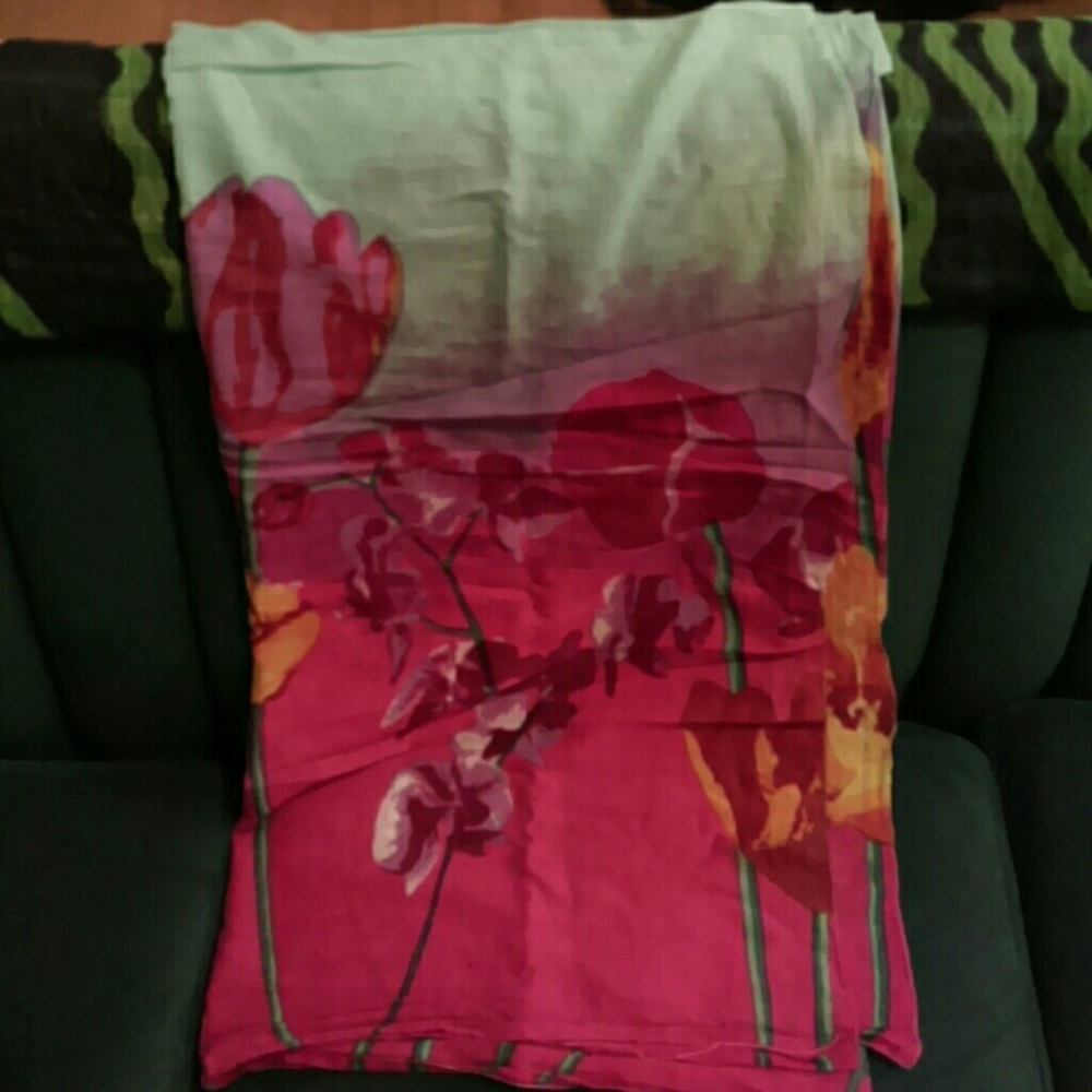 Floral scarf