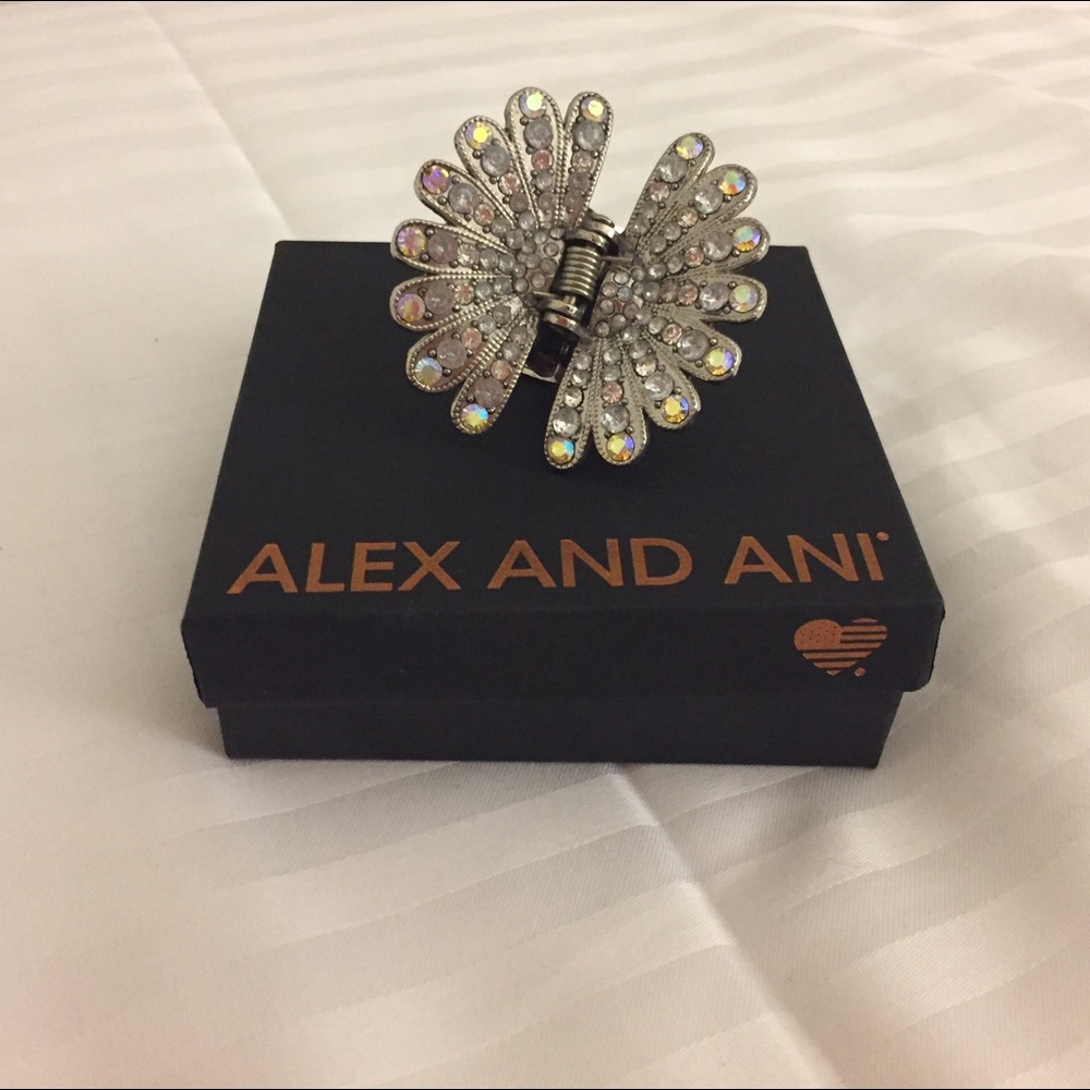 Designer Costume Jewelry Butterfly Clip