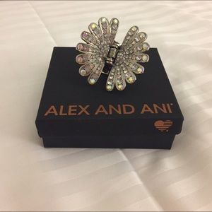 Designer Costume Jewelry Butterfly Clip