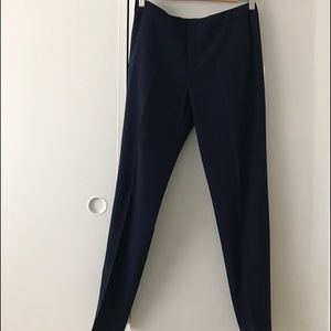 Zara navy blue slacks
