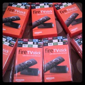 Unlocked New Amazon Fire Tv Sticks w/Alexa remote