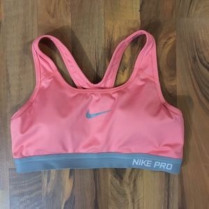 Nike Pro dri-fit sports bra (with removable pads)