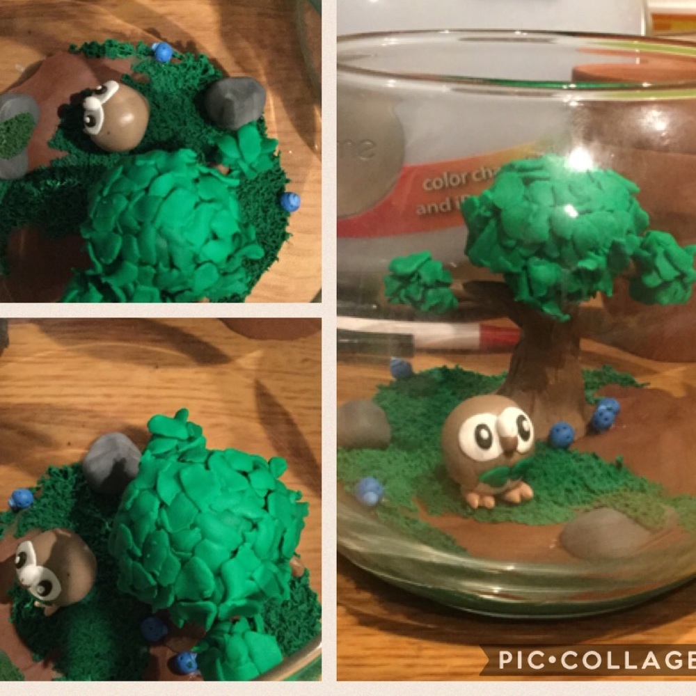 Rowlet Pokemon jar