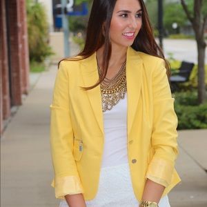 Vince Camuto Yellow Blazer NWT