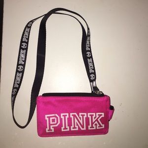 VS PINK ID card holder
