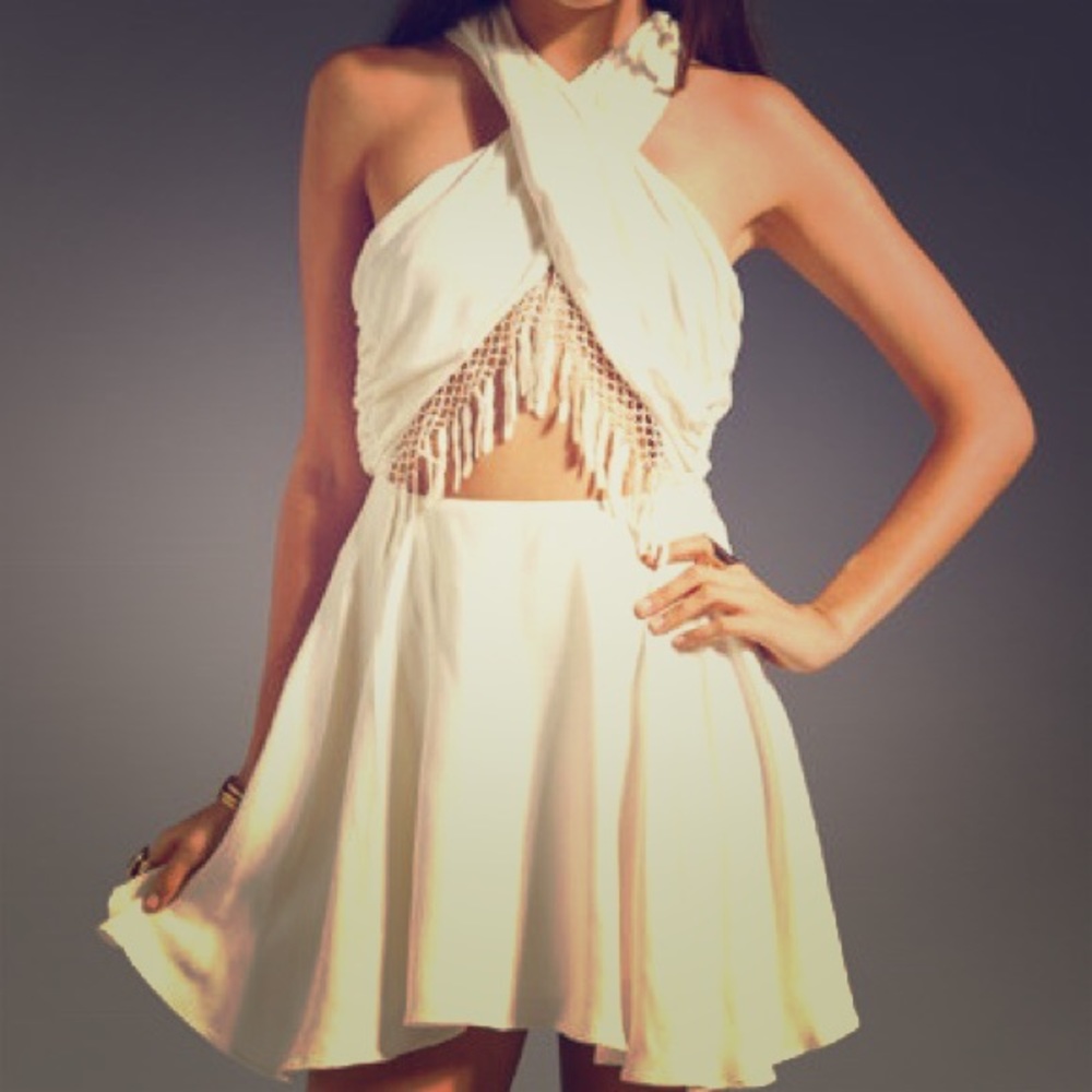 Maroon For Love and Lemons Dress