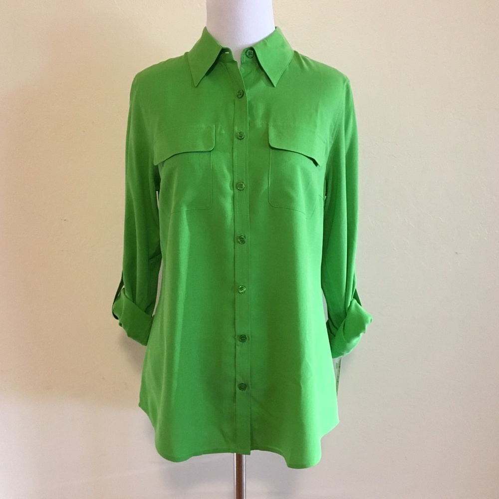 SALE!! NEXX New York Lime green blouse