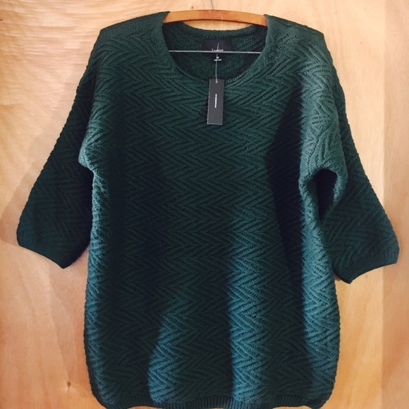 💚New Arrival💚Hunter Green Sweater. - Picture 4 of 5