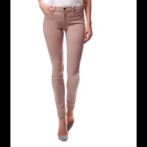 dusty pink skinny jeans