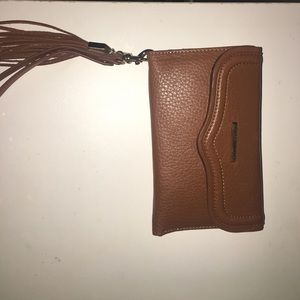 Brown Rebecca Minkoff wallet/iPhone 6/6s case