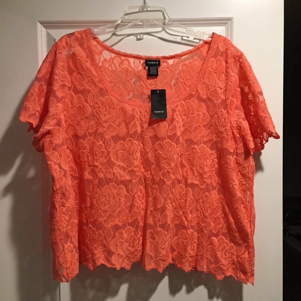 Lace Crop Top // Torrid