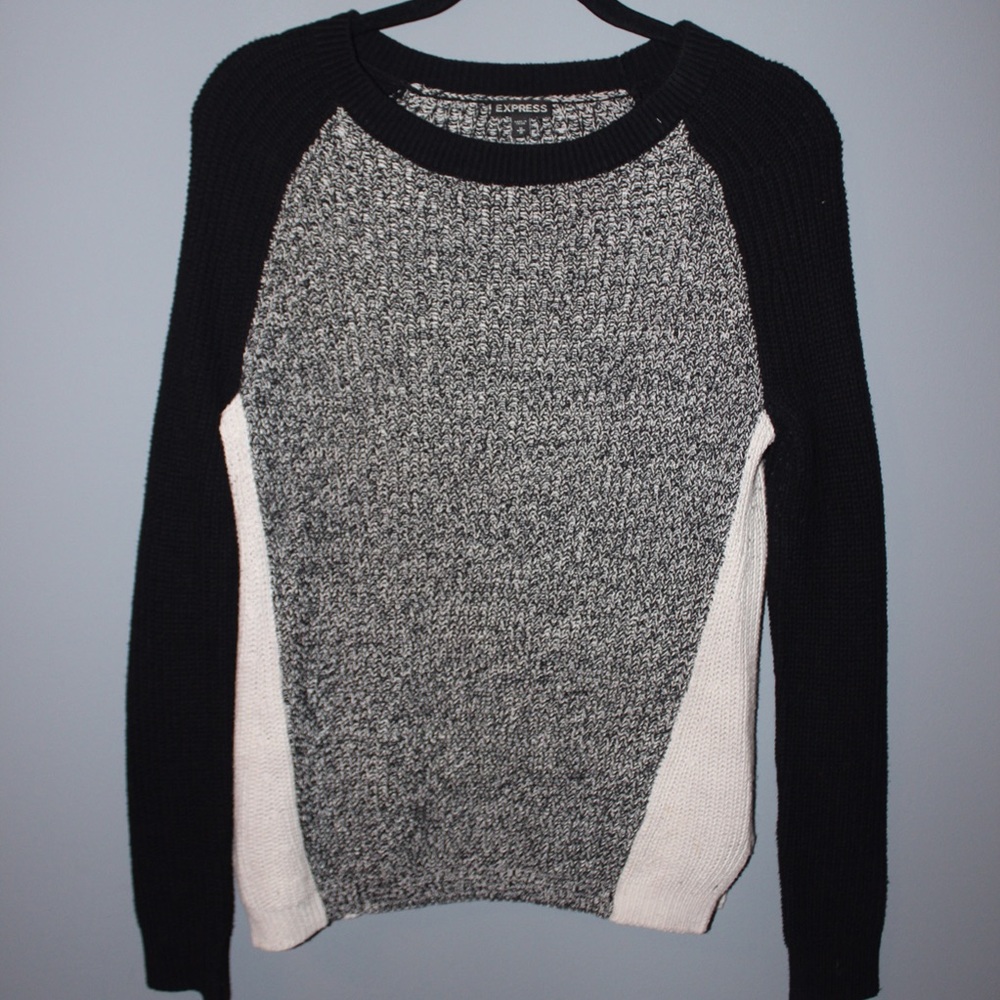Multi-Colored Sweater from Express Size M