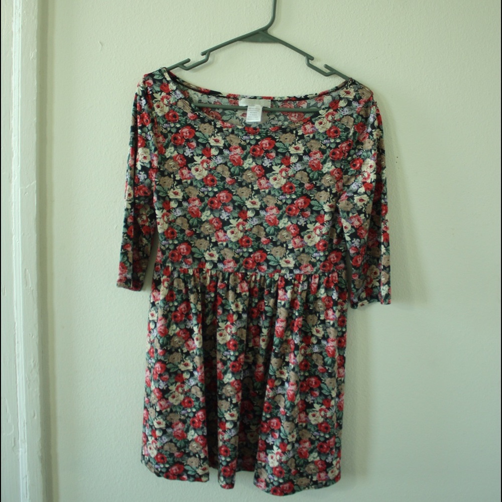 Baby doll floral dress