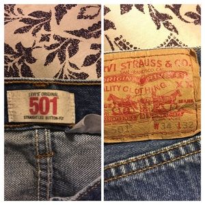 Used Men's 501 Levi's