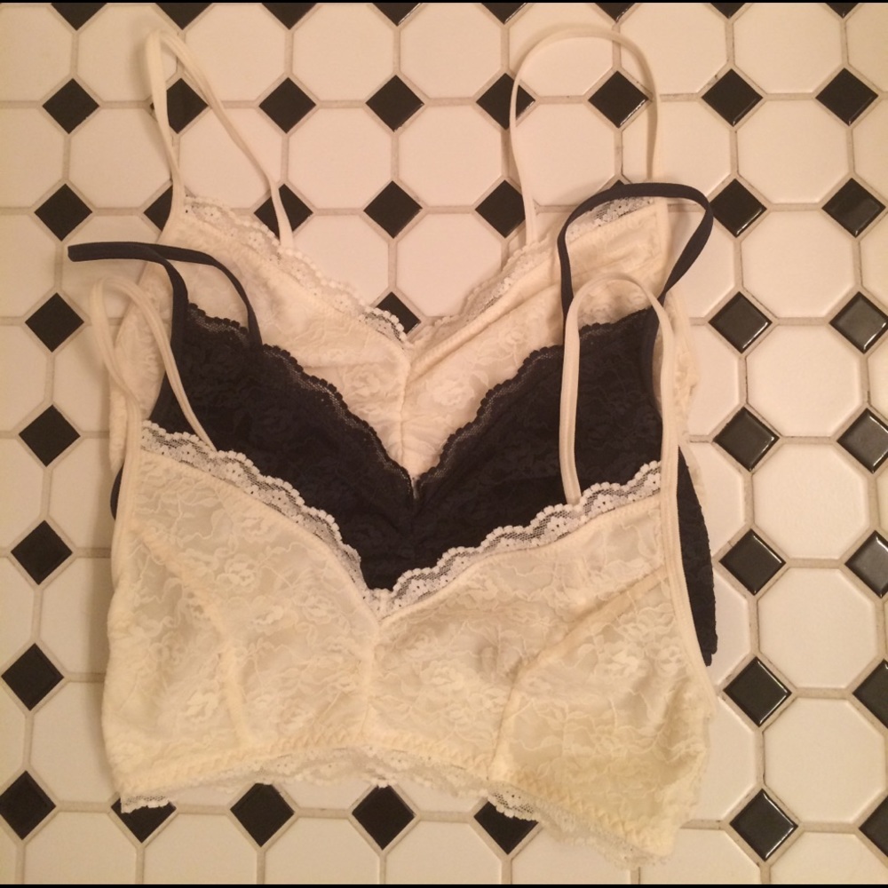 Old Navy Lace Bralettes (Set of 3)