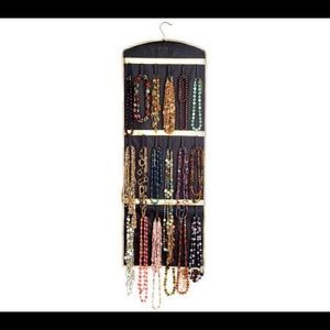 Joan Rivera Black and Gold Jewelry hanger