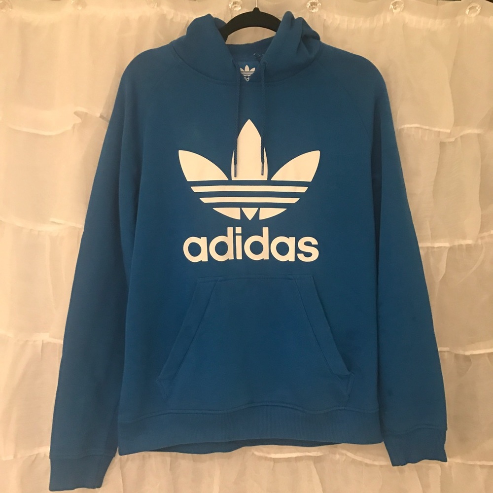 Adidas Blue Hoodie