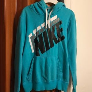 Blue nike hoodie