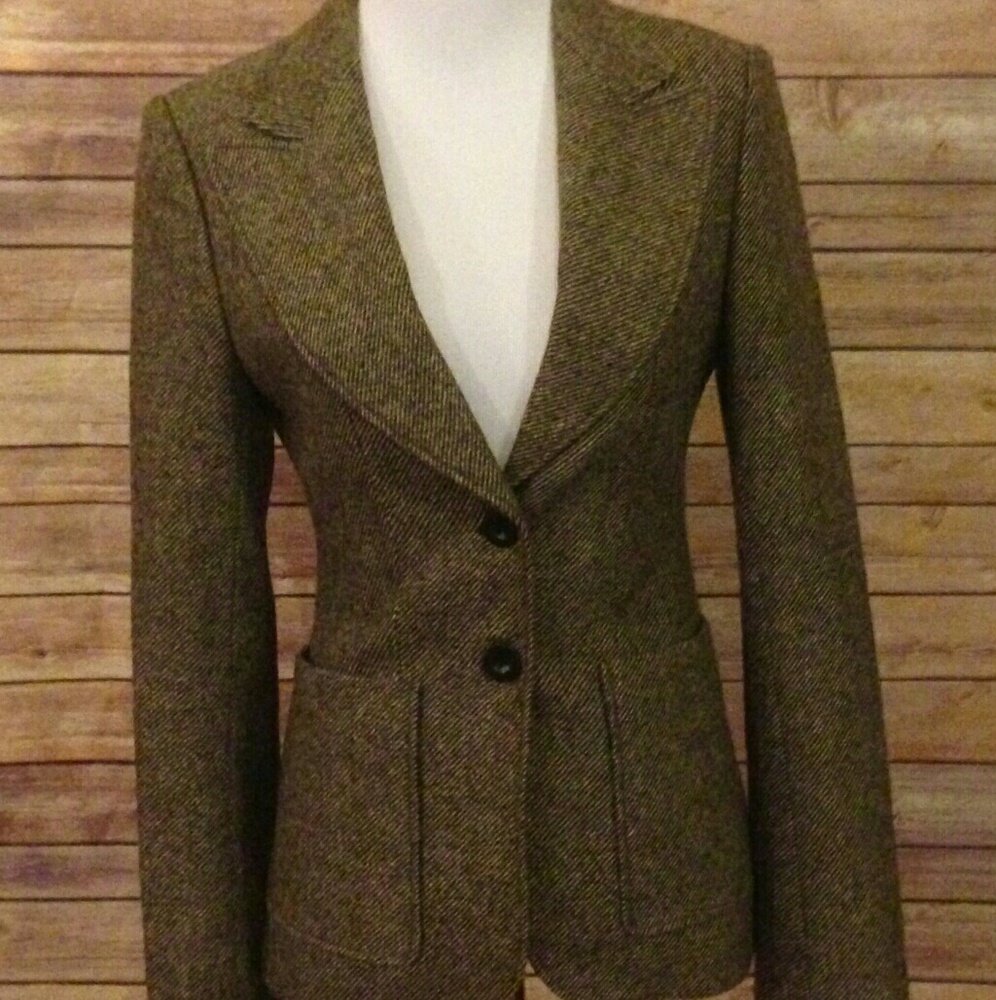 Authentic balenciaga tweed blazer