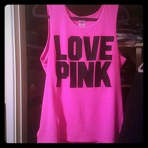 VS PINK MUSCLE TANK