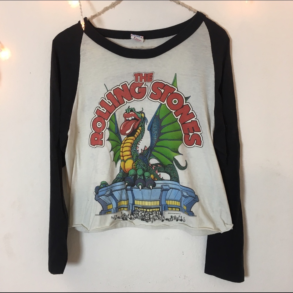 #34 VINTAGE 1981 ROLLING STONES TEE