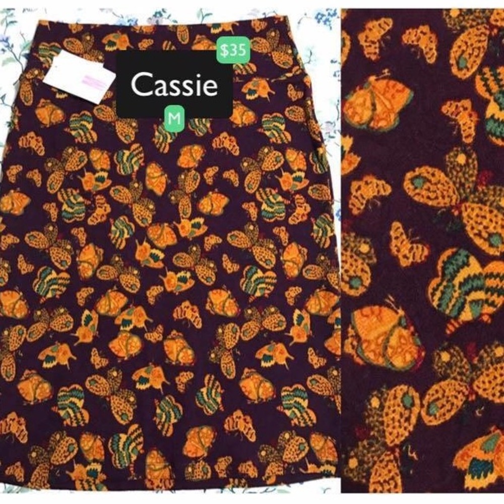 LuLaRoe Cassie skirt medium