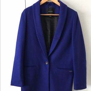 Scotch & Soda long blue coat