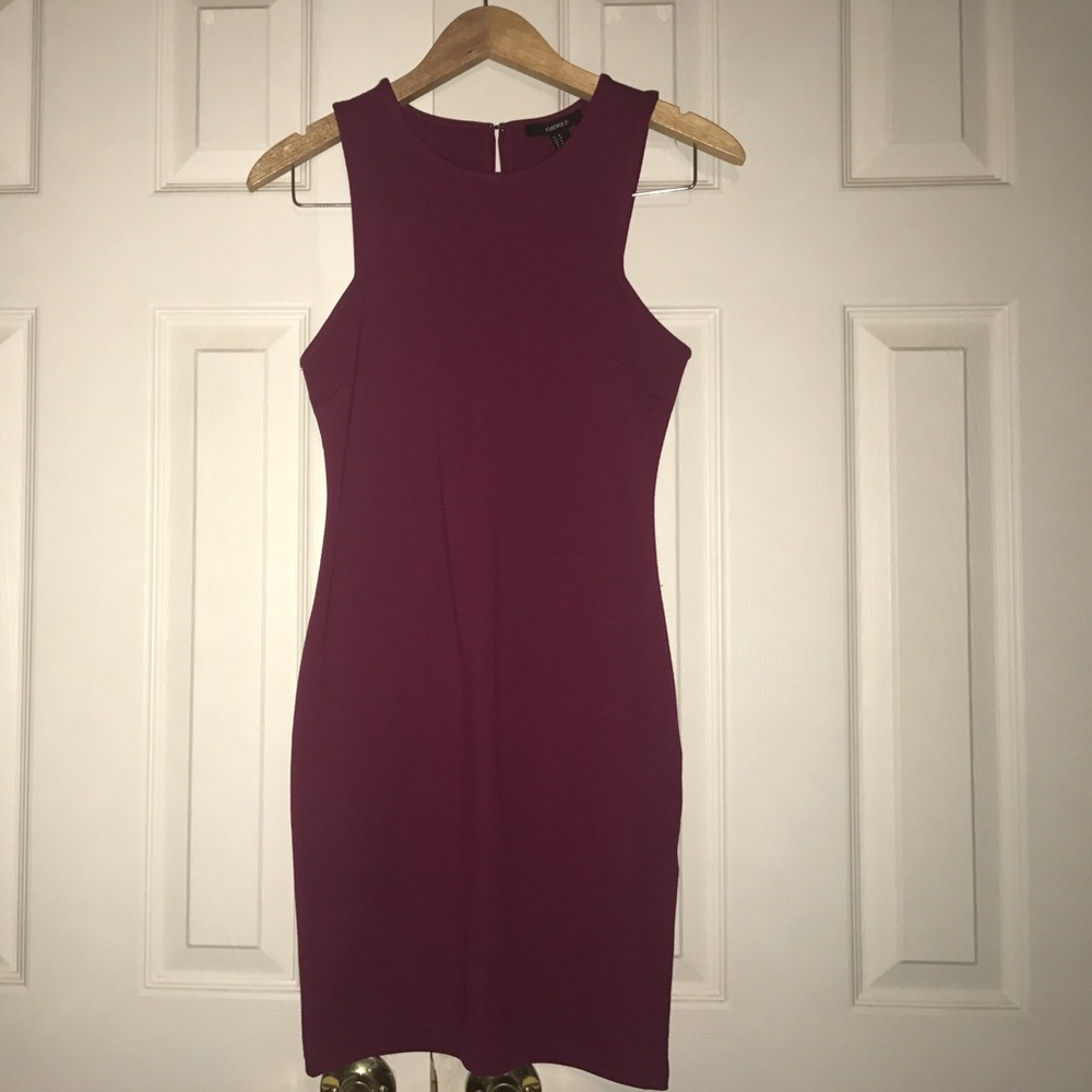 Magenta Mini Dress