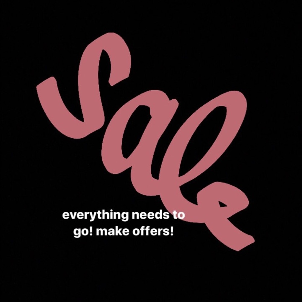 Big markdowns! Make offers!