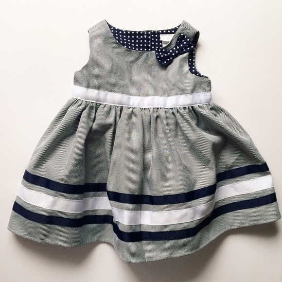 Other - [baby girls] Blue white Formal Dress sleeveless
