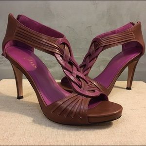 Strappy heels