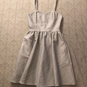 Paper Crown grey fit and flare.