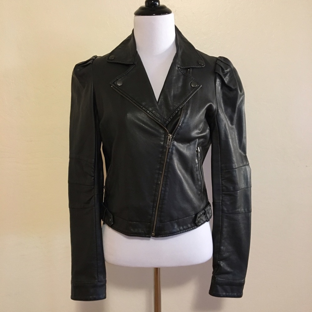 SALE! Faux leather jacket