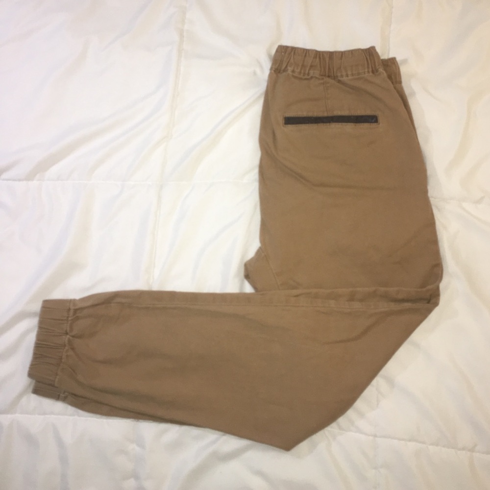 Modern Amusement Khaki Joggers!