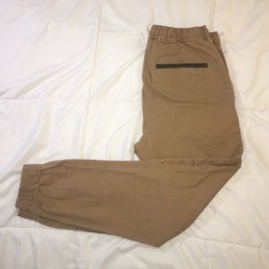 Modern Amusement Khaki Joggers!