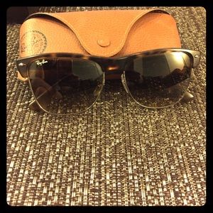 Ray Ban Oversized Clubmaster in Tortoise