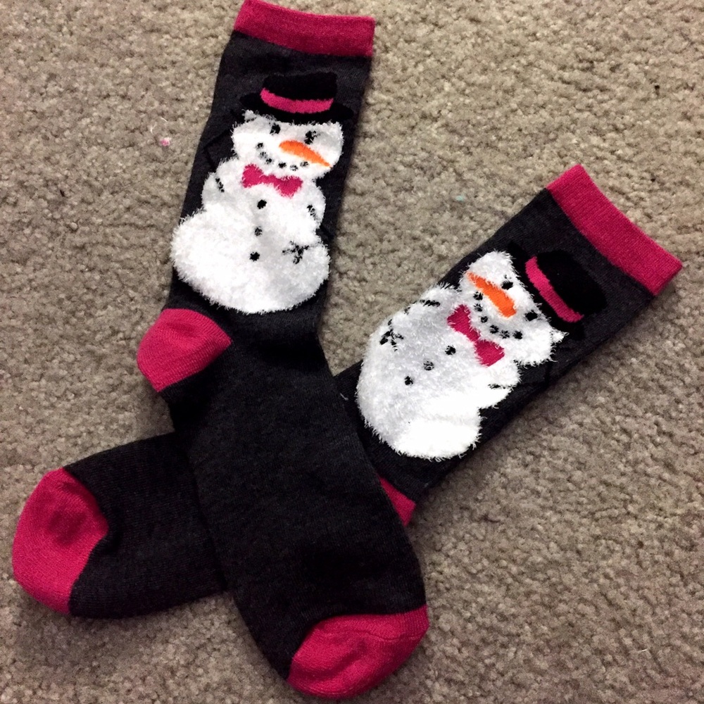 Snowman socks 💕☃️🤗