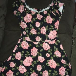 F21 Floral Skater Dress F21 Floral Skater Dress