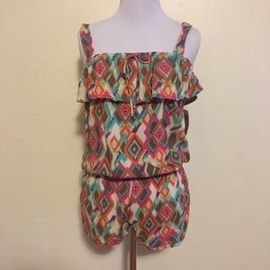 SALE! Tribal print romper