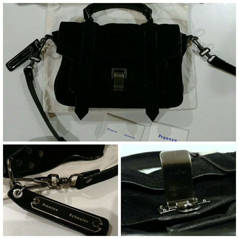 ❌SOLD❌Proenza Schoulder PS1 Tiny Suede Bag - Picture 2 of 8