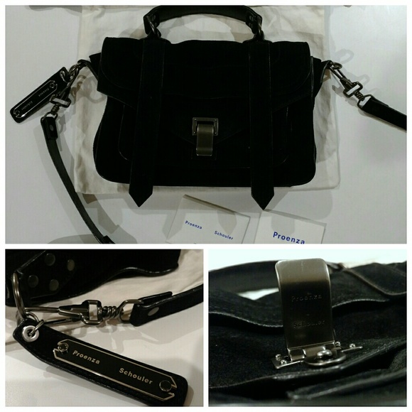 ❌SOLD❌Proenza Schoulder PS1 Tiny Suede Bag - Picture 2 of 8