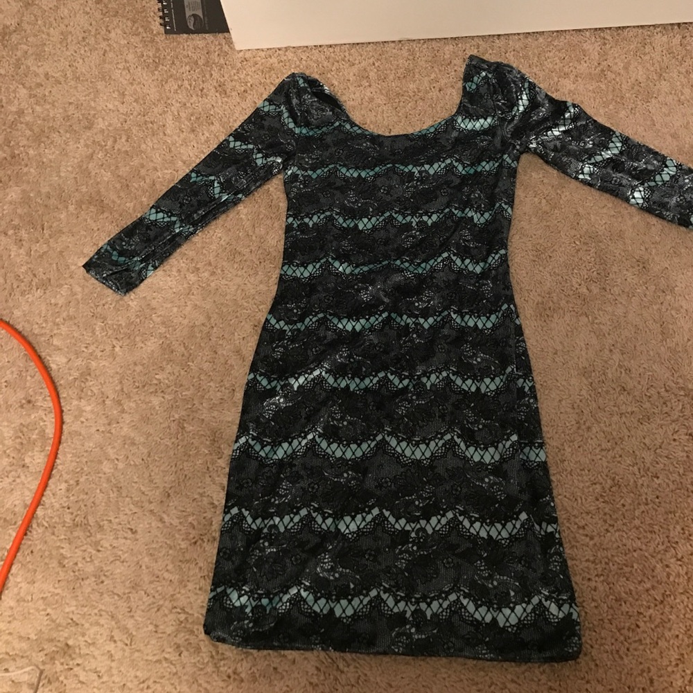 Lace Velvet Cute dress